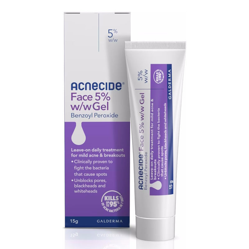 Acnecide Face Spot Treatment Gel 5% 15g - The Health and Beauty Store