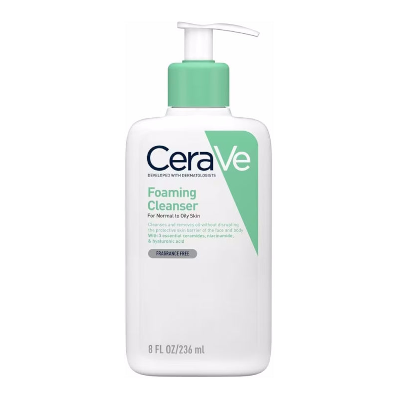 CeraVe Foaming Cleanser for Normal to Oily Skin - The Health and Beauty Store