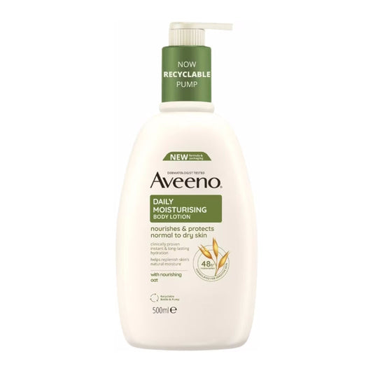 Aveeno Daily Moisturising Body Lotion 500ml - The Health and Beauty Store