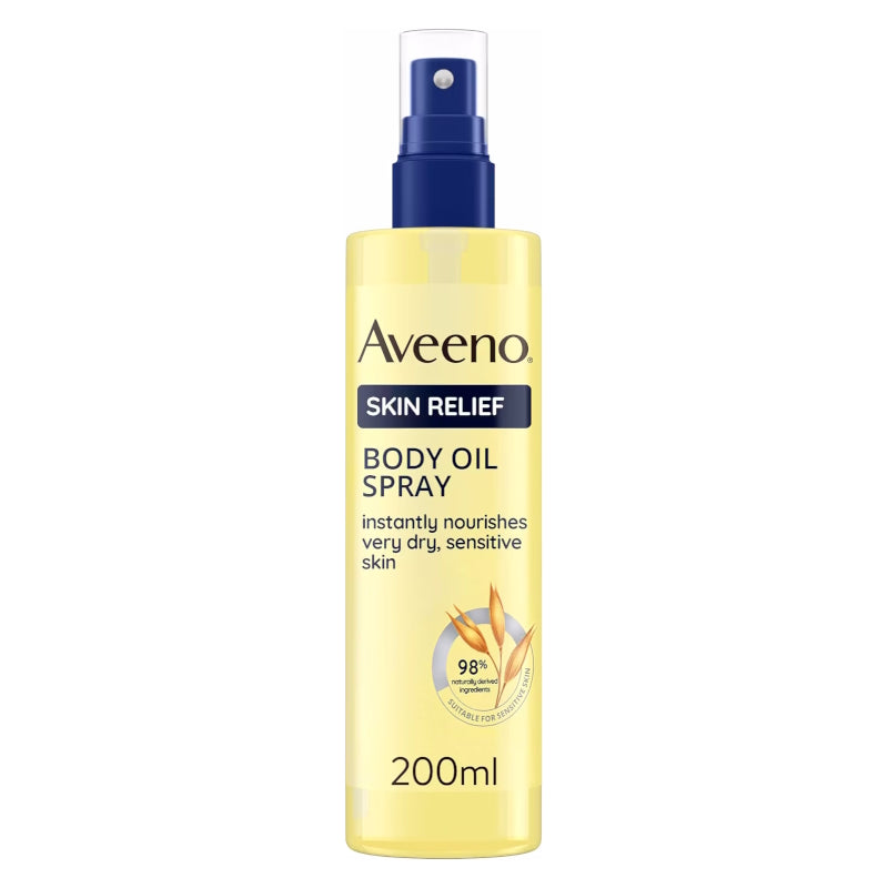 Aveeno Skin Relief Body Oil Spray 200ml - The Health and Beauty Store