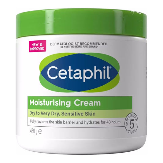 Cetaphil Body Moisturising Cream 450g - The Health and Beauty Store