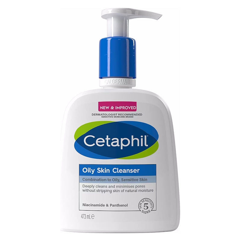 Cetaphil Oily Skin Cleanser for Combination to Oily Sensitive Skin - The Health and Beauty Store