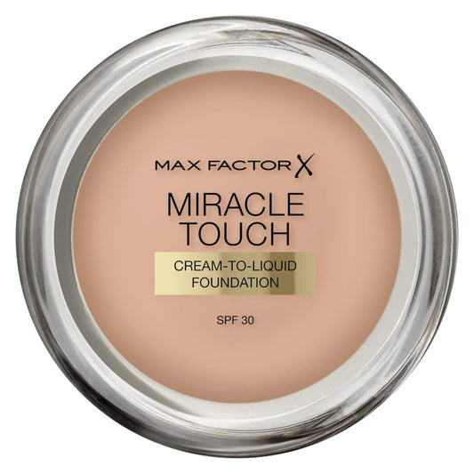 Max Factor Miracle Touch Foundation - The Health and Beauty Store