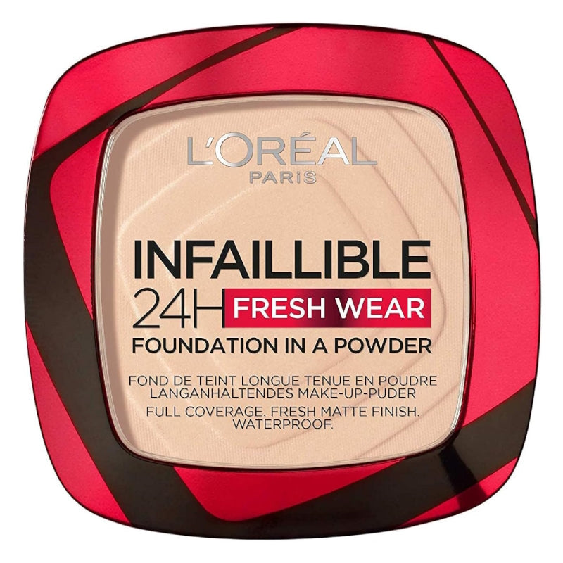 L'Oreal Infallible 24H Fresh Wear Foundation Powder - The Health and Beauty Store