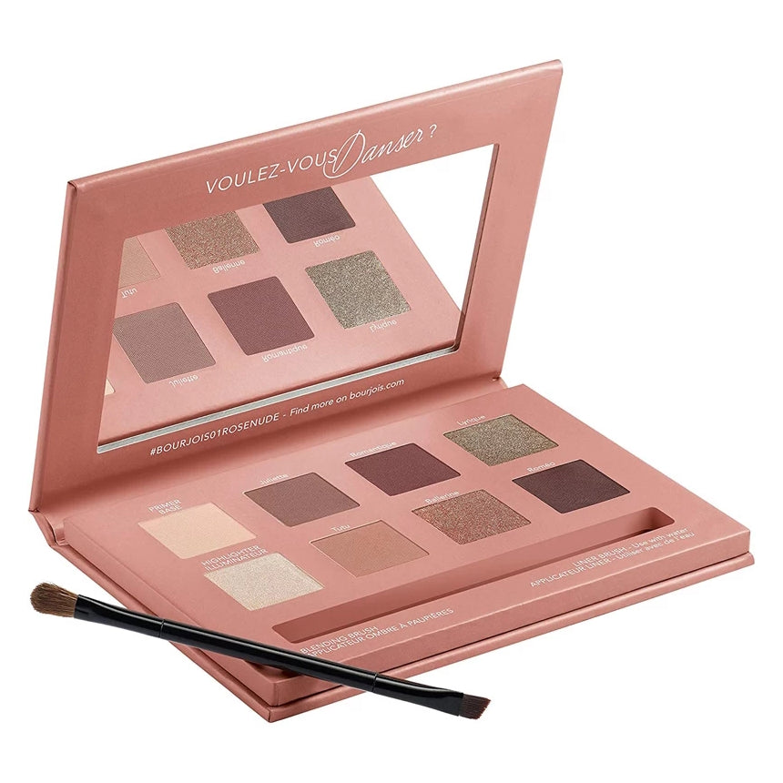 Bourjois Place De L'Opera Eye Palette Eyeshadow - 01 Rose Nude Edition - The Health and Beauty Store