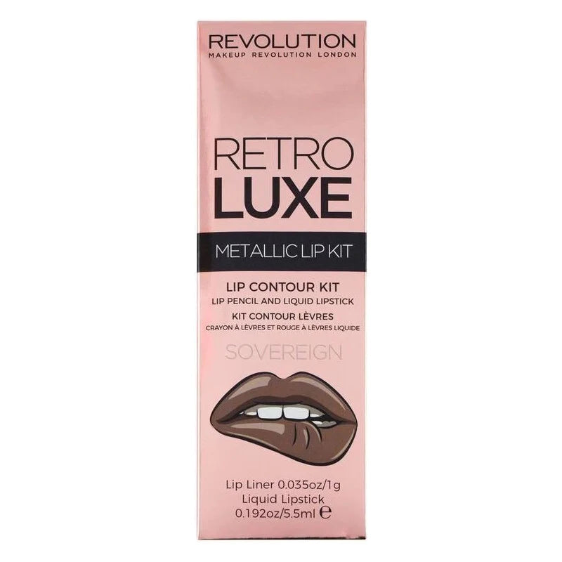 Revolution Retro Luxe Matte Lip Kit - The Health and Beauty Store