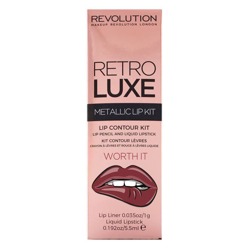 Revolution Retro Luxe Matte Lip Kit - The Health and Beauty Store