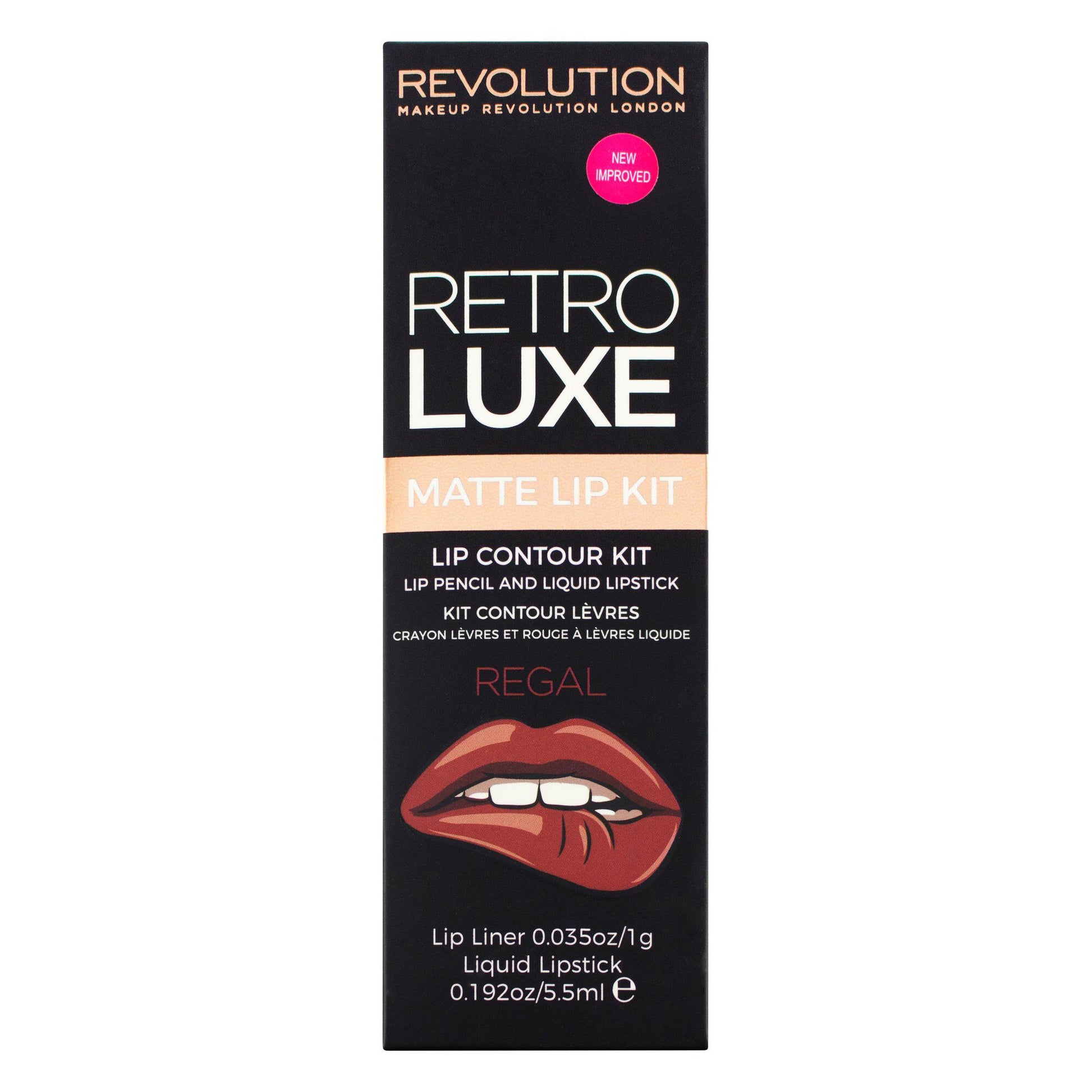 Revolution Retro Luxe Matte Lip Kit - The Health and Beauty Store