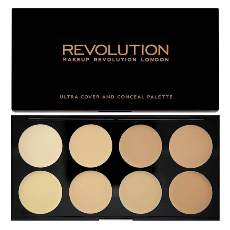 Revolution Ultra Cover & Conceal Palette Light - The Health and Beauty Store