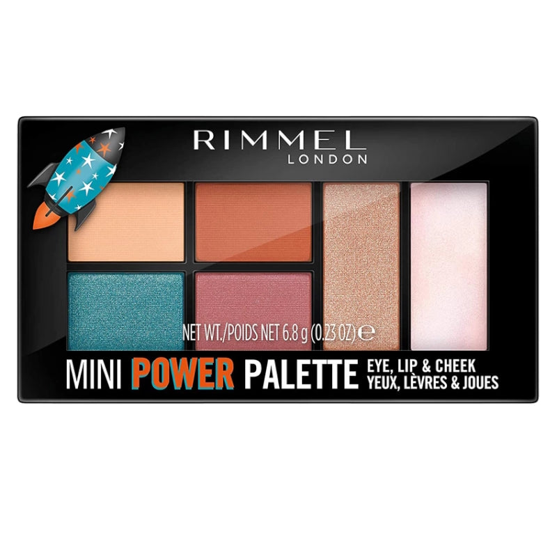 Rimmel Eye Lip Cheek Mini Power Palette 004 Pioneer - The Health and Beauty Store