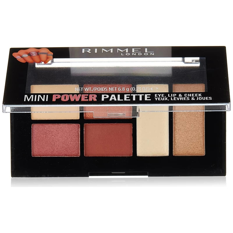 Rimmel Mini Power Palette - 006 Fierce - The Health and Beauty Store