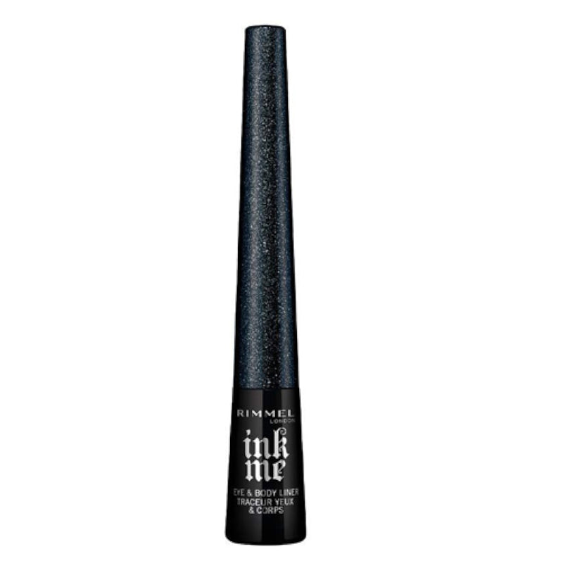 Rimmel Ink Me Eye & Body Liner - 002 Glitter Black - The Health and Beauty Store