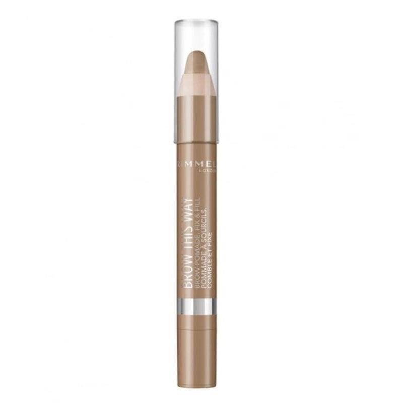 Rimmel Brow This Way Brow Pomade Pencil - 01 Light - The Health and Beauty Store