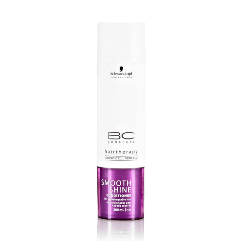 Schwarzkopf BC Bonacure Smooth Shine Conditioner 200ml - The Health and Beauty Store