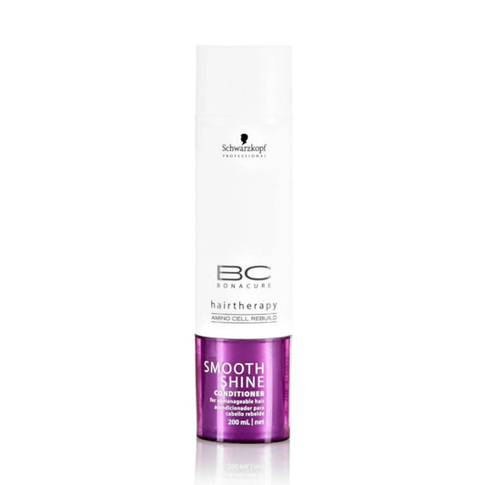 Schwarzkopf BC Bonacure Smooth Shine Conditioner 200ml - The Health and Beauty Store