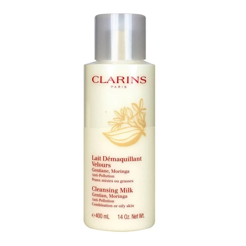 Clarins Cleansing Milk with Gentian 400ml - The Health and Beauty Store