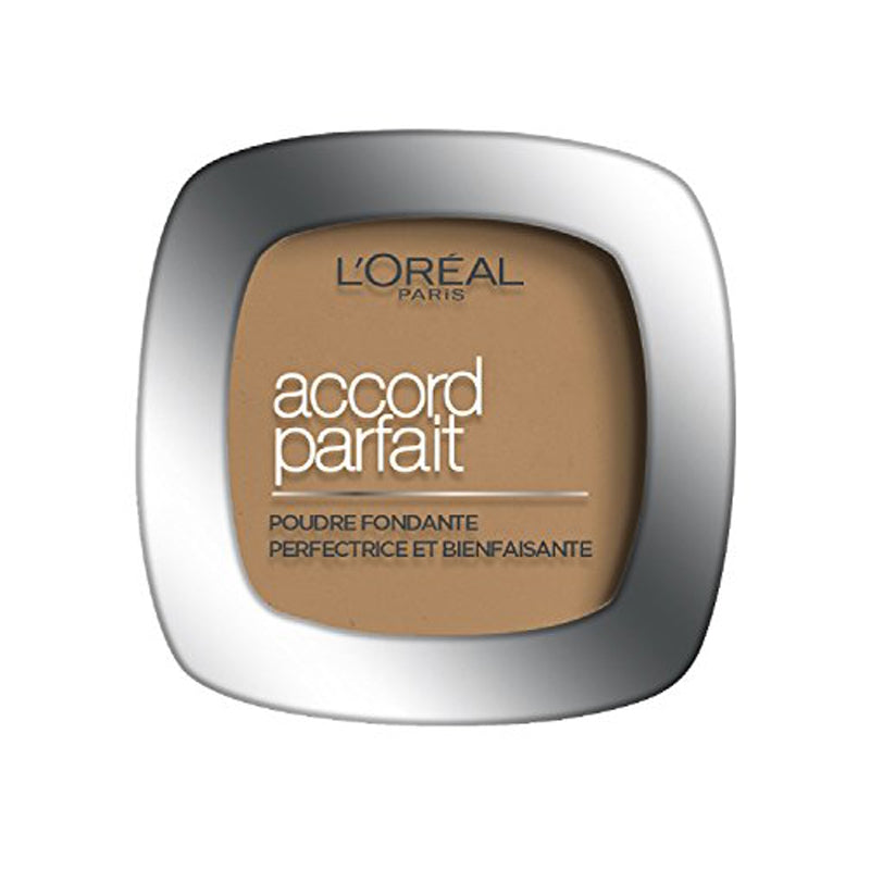 L'Oreal Accord Parfait Powder - 6.5D Golden Toffee - The Health and Beauty Store