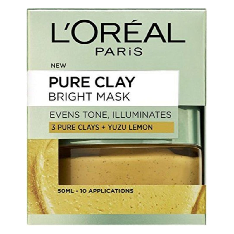 L'Oreal Pure Clay Mask With Lemon Extract - The Health and Beauty Store