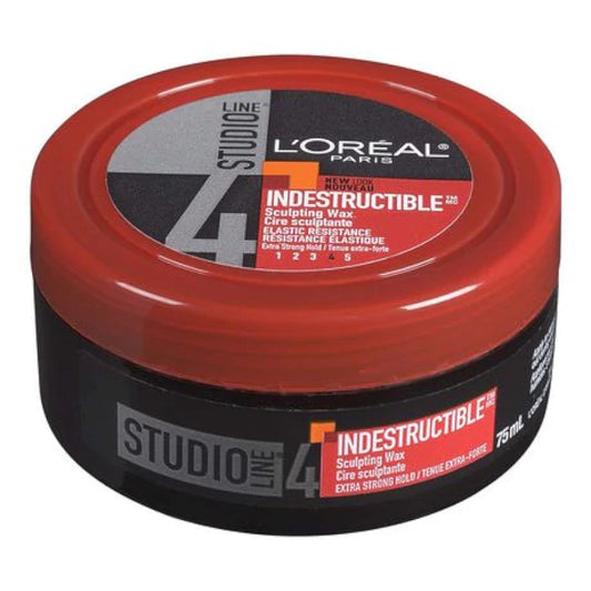 L'Oreal Studio Line Indestructible Sculpting Wax Strong Hold 75 ml - The Health and Beauty Store