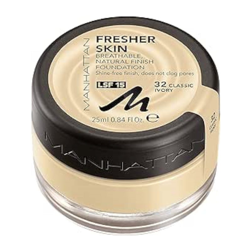 Manhattan Foundation Fresher Skin - The Health and Beauty Store