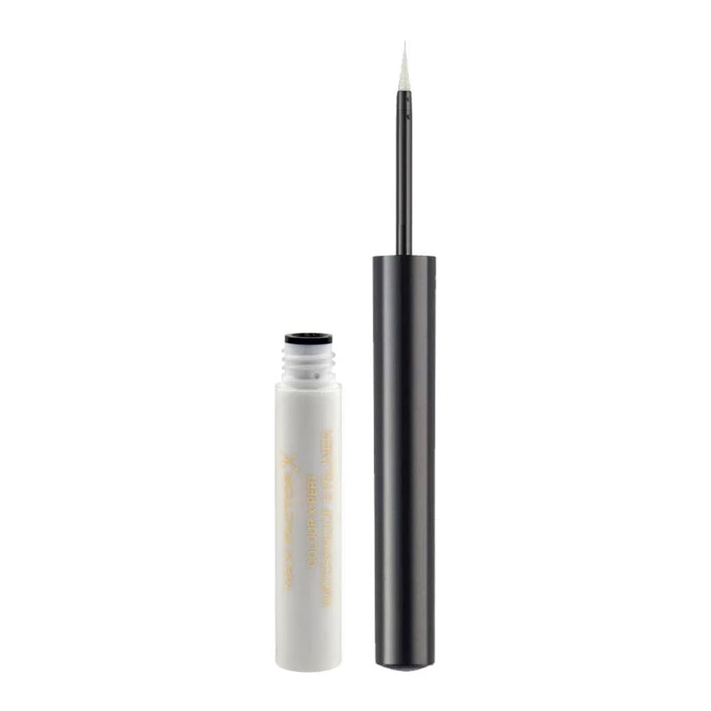 Max Factor Colour X-Pert Waterproof Eyeliner - 00 Metallic White - The Health and Beauty Store