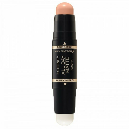 Max Factor Foundation Facefinity All Day Matte Panstik - Warm Almond 45 - The Health and Beauty Store