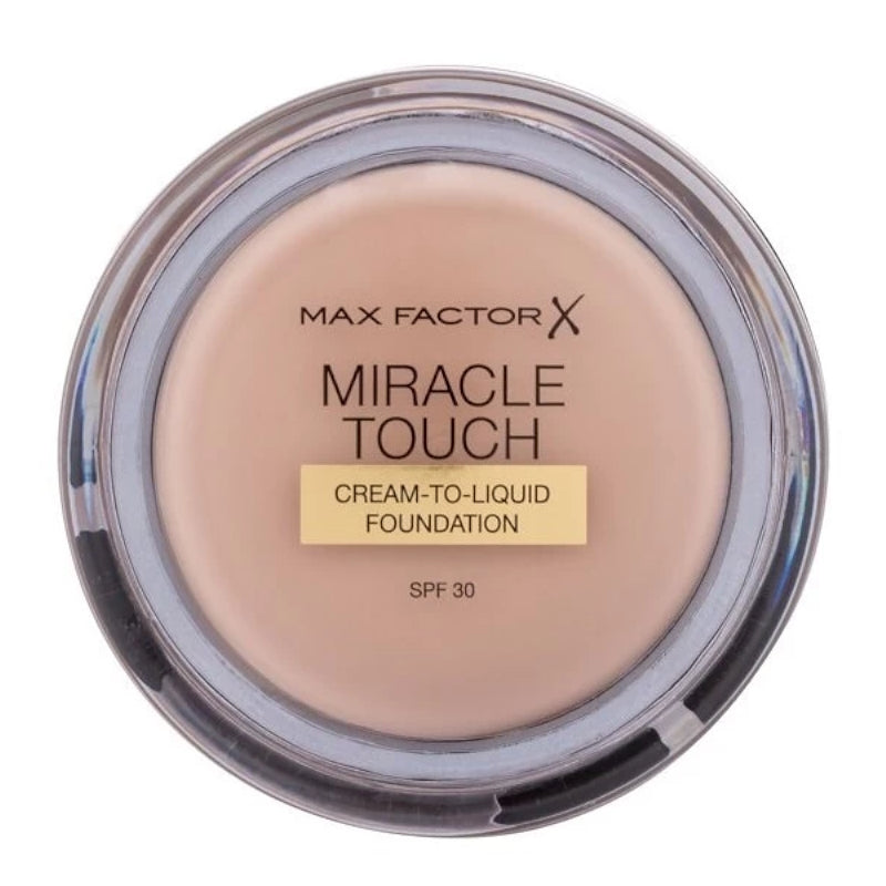 Max Factor Miracle Touch Foundation - 048 Golden Beige - The Health and Beauty Store