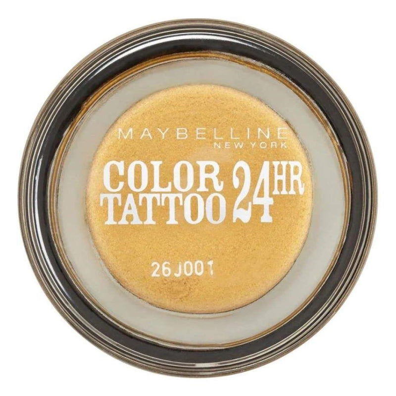 Maybelline Eyestudio Color Tattoo 24hr Eyeshadow - 75 24k Gold - The Health and Beauty Store