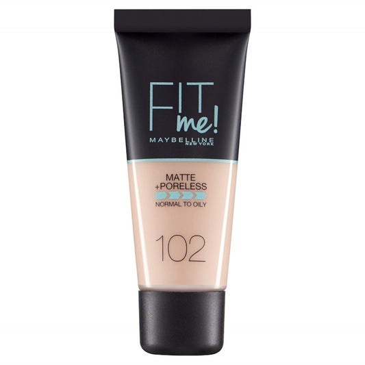 Maybelline Fit Me Matte & Poreless Foundation - The Health and Beauty Store