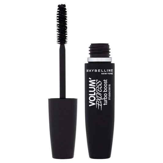 Maybelline Volume Express Turbo Boost Mascara Black - The Health and Beauty Store