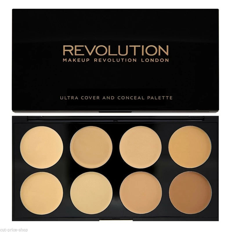 Revolution Cover Conceal Contour Palette - Medium Dark - The Health and Beauty Store