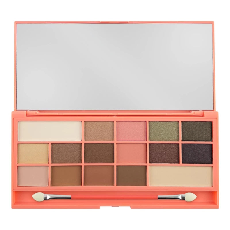 Revolution I Heart Chocolate and Peaches 16 Eyeshadow Palette - The Health and Beauty Store