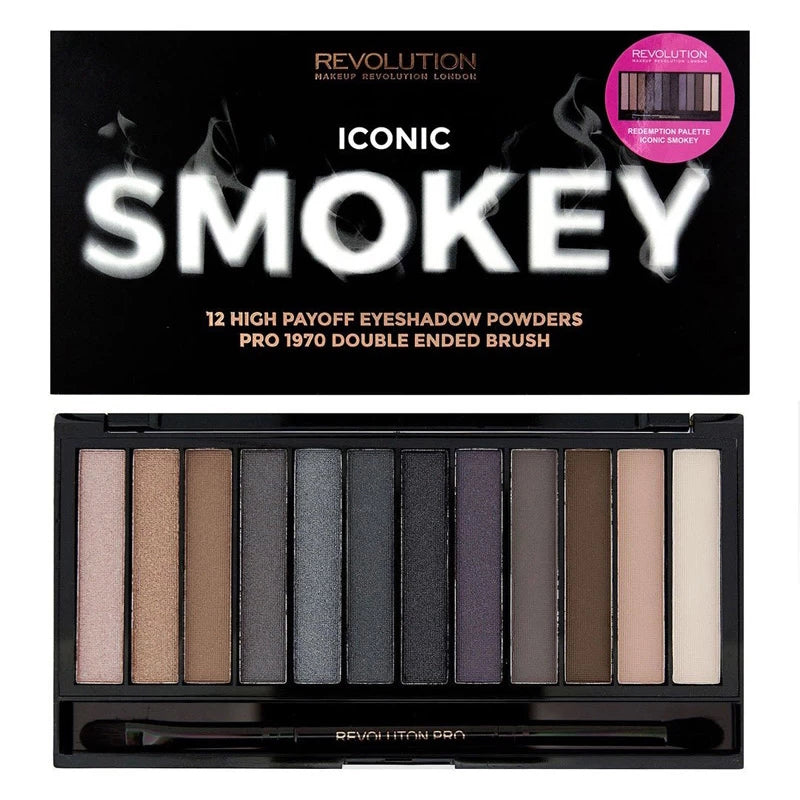 Revolution Iconic Smokey Palette - The Health and Beauty Store