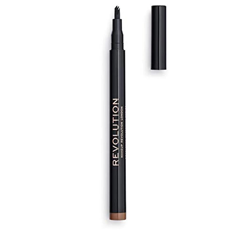 Revolution Micro Brow Pen - Light Brown - The Health and Beauty Store