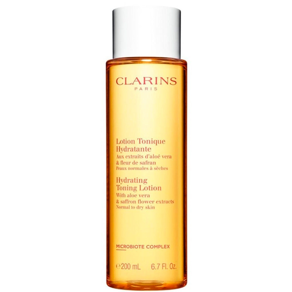 Clarins Hydrating Toning Lotion Dry Or Sensitized Skin 200ml - The Health and Beauty Store