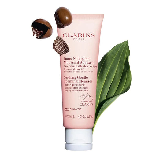 Clarins Gentle Foaming Cleanser Dry Or Sensitive - The Health and Beauty Store