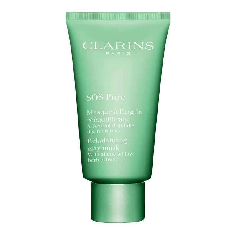 Clarins SOS Pure Rebalancing Clay Mask 75ml - The Health and Beauty Store