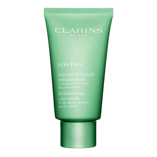 Clarins SOS Pure Rebalancing Clay Mask 75ml - The Health and Beauty Store