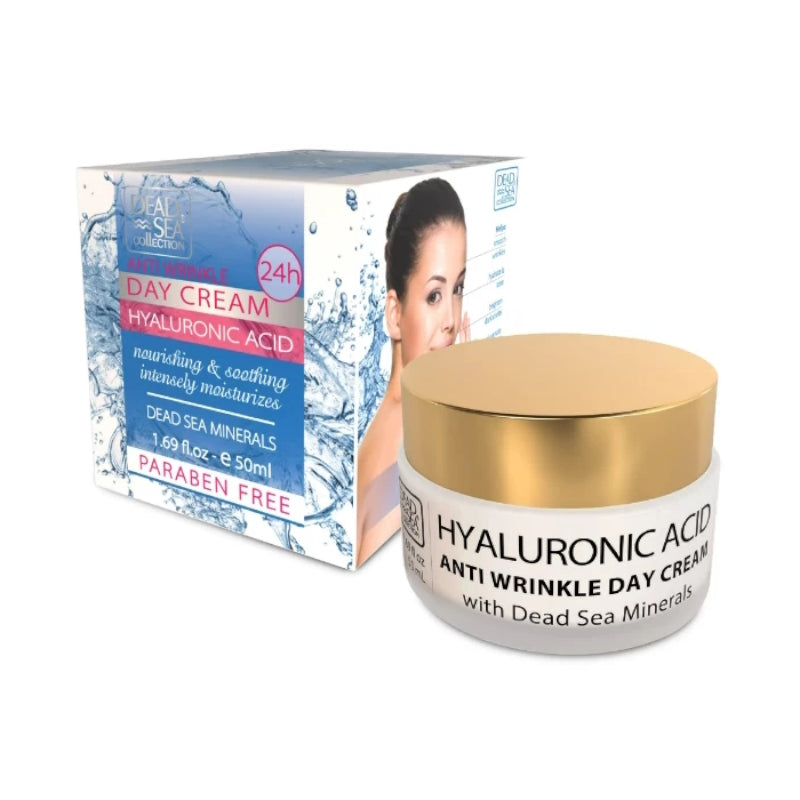 Dead Sea Hyaluronic Acid Anti-Wrinkle Day Cream - The Health and Beauty Store