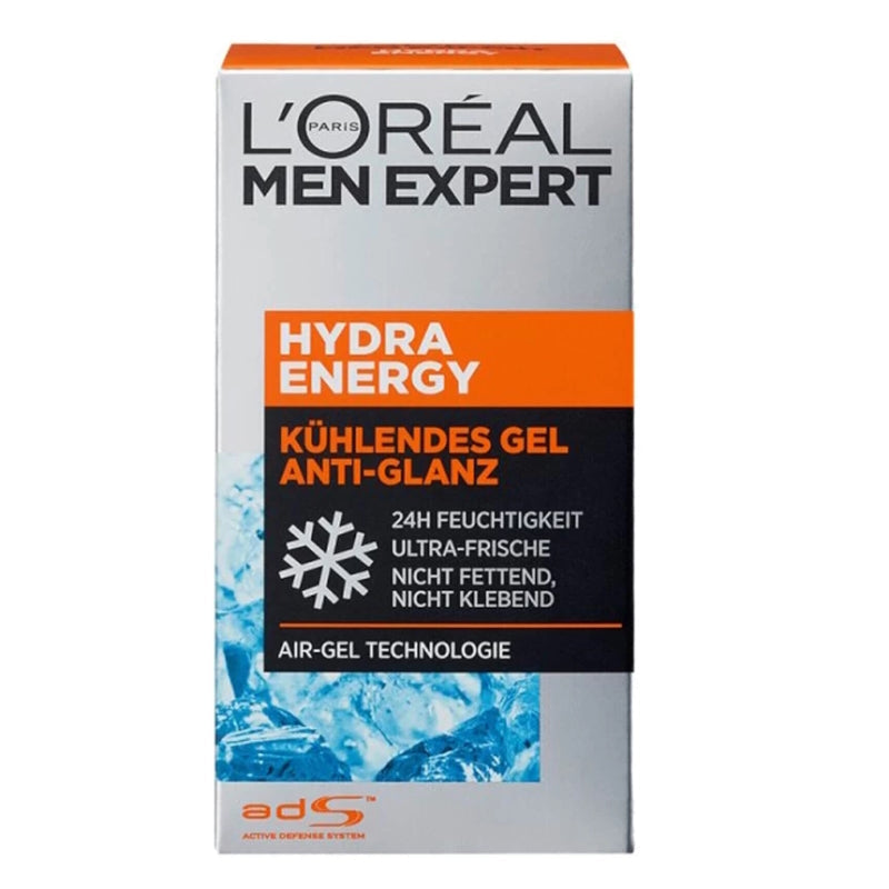 L'Oreal Men Expert Hydra Energetic Hydrating Gel 50ml - The Health and Beauty Store