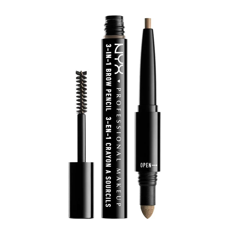 NYX 3-In-1 Brow Pencil - The Health and Beauty Store