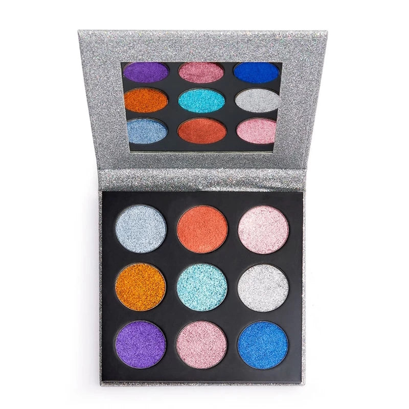 Revolution Pressed Glitter Palette Illusion - The Health and Beauty Store