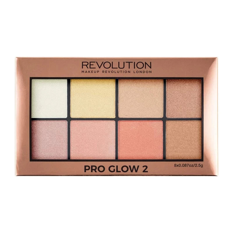 Revolution Highlighter Palette Pro Glow - The Health and Beauty Store