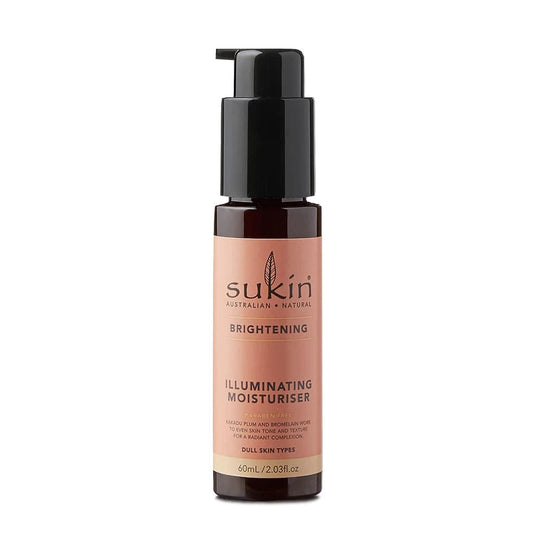 Sukin Brightening Illuminating Moisturiser 60ml - The Health and Beauty Store