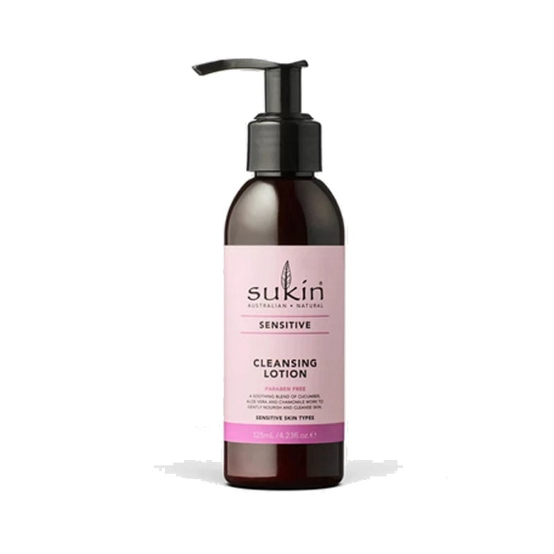 Sukin Sensitive Cream Cleanser 125ml - The Health and Beauty Store