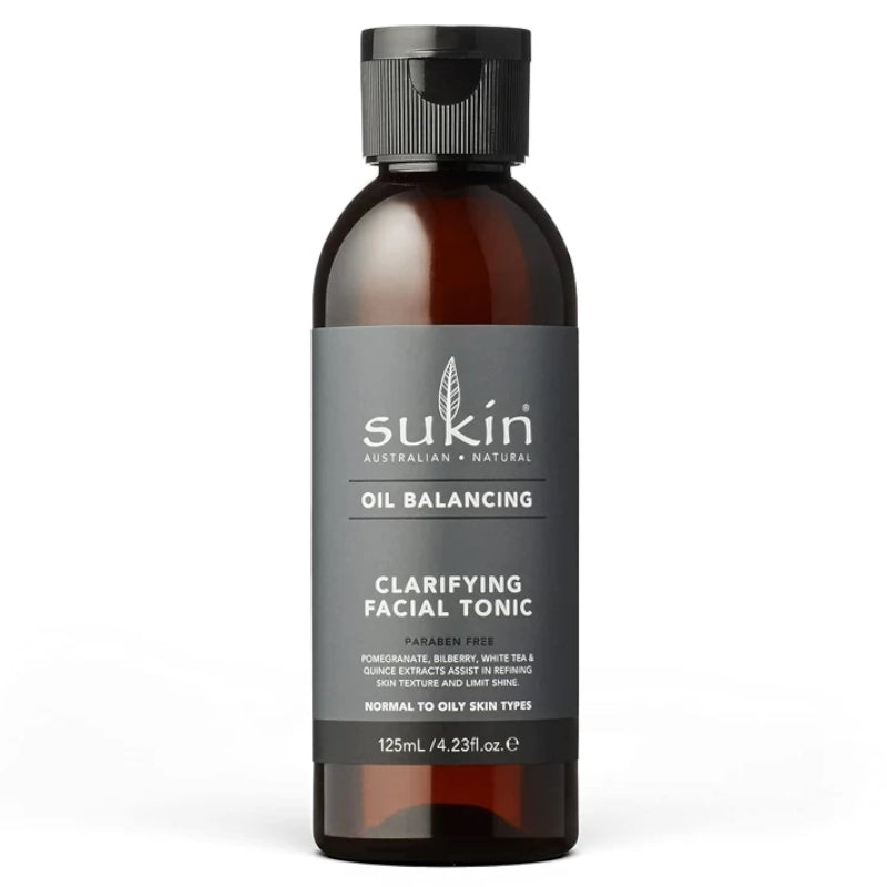 Sukin Oil Balancing Clarifying Facial Tonic 125ml - The Health and Beauty Store