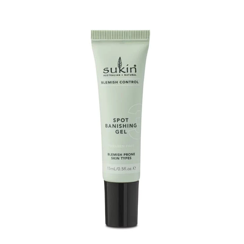 Sukin Blemish Control Spot Banishing Gel 15ml - The Health and Beauty Store