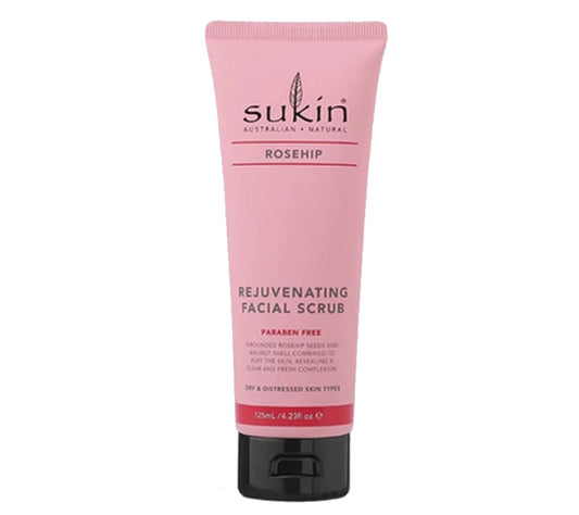 Sukin Rosehip Facial Scrub 125ml - The Health and Beauty Store